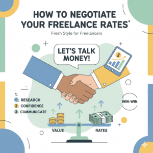 Learn how to negotiate your freelance rates