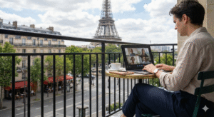 how to work remote in europe